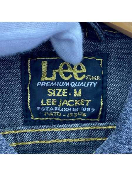 Lee デニムジャケット OLD ブラックデニムジャケット(M)[値下]