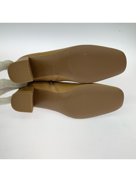 Le Talon ブーツ 5cmスクエアフィットショートブーツ L BRW