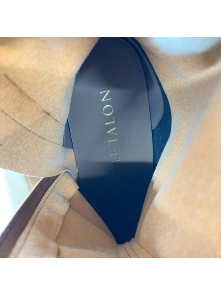 Le Talon ブーツ 5cmスクエアフィットショートブーツ L BRW