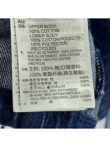 adidas originals パーカー DENIM HOODIE GM5387