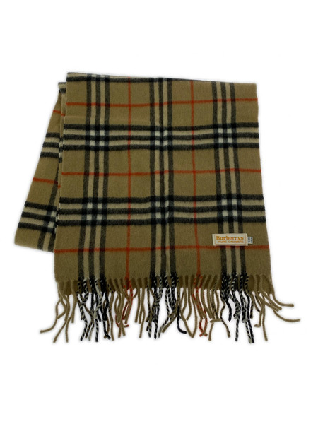 BURBERRY ソノ他 マフラー ノバチェック 茶