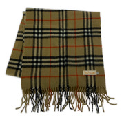 BURBERRY ソノ他 マフラー ノバチェック 茶