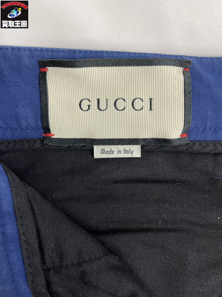 ラグ衣料その他 GUCCI コットン サイド シェリーライン パンツ
