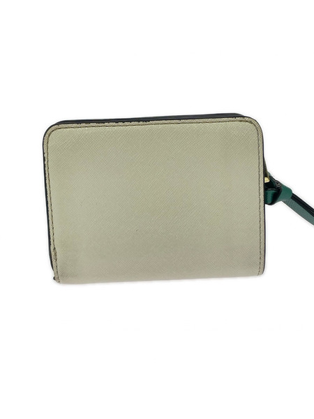 MARC JACOBS コンパクトウォレット 2トーン 白黒