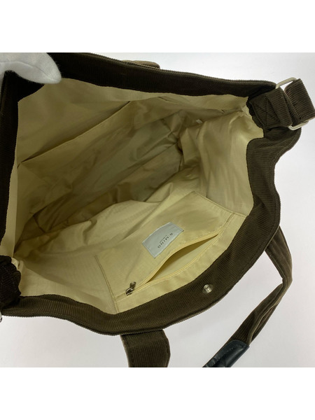 UNIVERSAL OVERALL×B:MING by BEAMS 2way コーデュロイ ブラウン