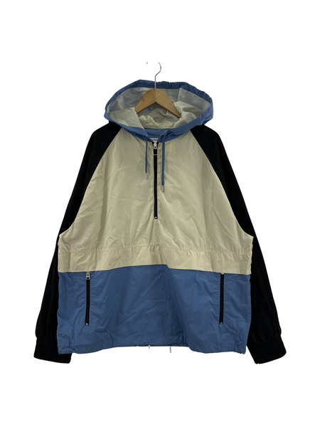 AMI paris Hooded Colour Block Jacket(L)マルチ[値下]