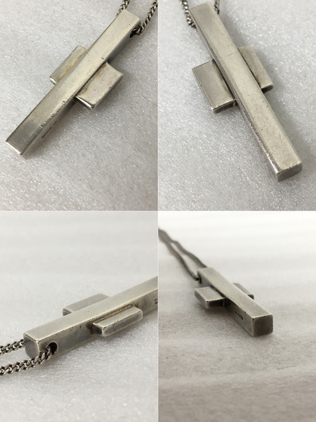 GUCCI ITALY CROSS NECKLACE シルバー925