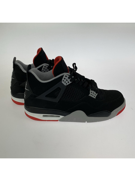 NIKE スニーカー AIR JORDAN 4 BRED 2019 29.0cm 308497-060