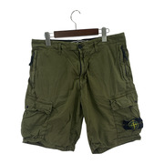 STONE ISLAND ショートパンツ STRETCH COTTON SHORTS OLIVE W31