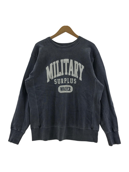 WAIPER×BARNS OUTFITTERS. MILITARY プリントスウェット (M)