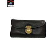 ルイ・ヴィトン LOUIS VUITTON ポルトフォイユ 長財布 モノグラムマヒナ ノワール(ブラック) M95549 レディース