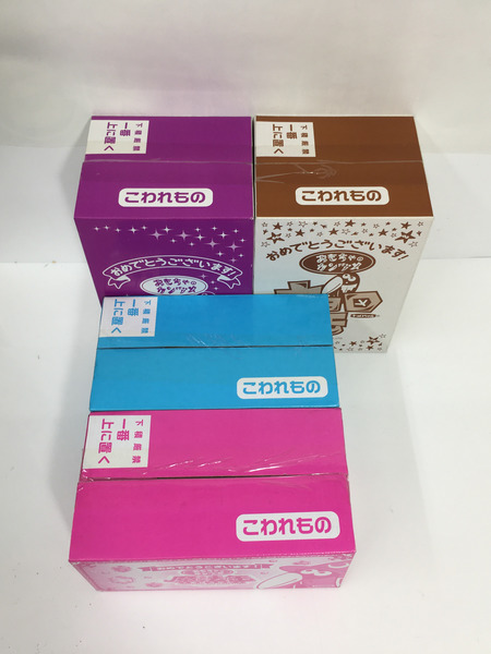 チョコボール おもちゃのカンヅメ 4つセット[値下]