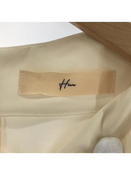 半袖Tシャツ・カットソー Heve　ハートネックペプラムブラウス[値下]