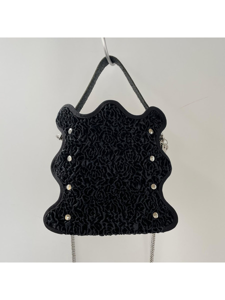 ハンドバッグ nori enomoto/ミニショルダーバッグ/BLK