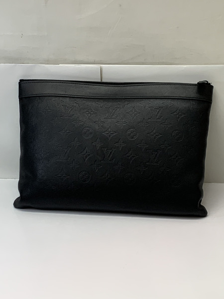 LV モノグラム・シャドウ ポシェット・ディスカバリー ノワール M62903 箱なし ルイ ヴィトン LOUIS VUITTON  クラッチバッグ セカンドバッグ バッグ 