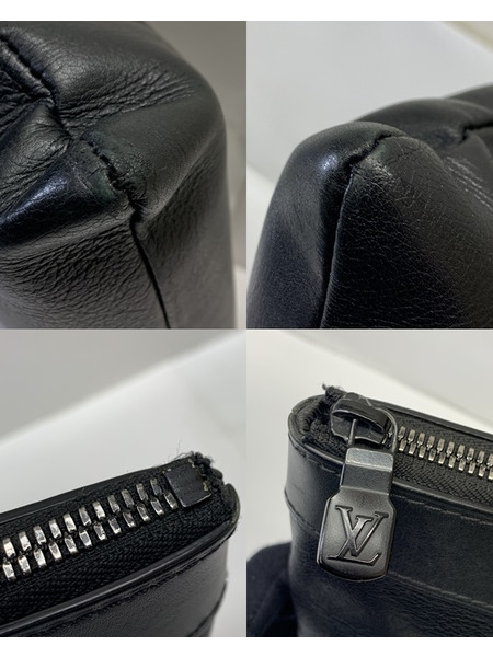 LV モノグラム・シャドウ ポシェット・ディスカバリー ノワール M62903 箱なし ルイ ヴィトン LOUIS VUITTON  クラッチバッグ セカンドバッグ バッグ 