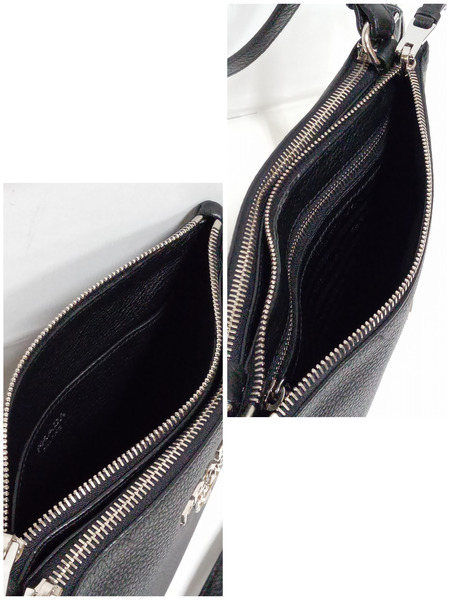 最終お値下げ！PRADAダブルファスナーレザーバッグ1BH046 プラダダブルポケット 2WAY 青 ゴールド金具 レディース レザー
