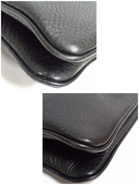 PRADA/ダブルジップ/レザーバッグ/1BH046 ショルダーバッグ