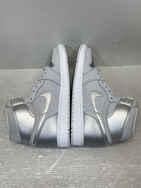 NIKE AIR JORDAN 1 RETRO HIGH OG CO.JP TOKYO METALLIC SILVER 27.5cm DC1788-029