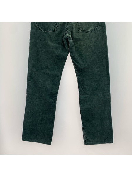 Levi's パンツ 70s ボタン裏2 コーデュロイパンツ 緑 (W31程)