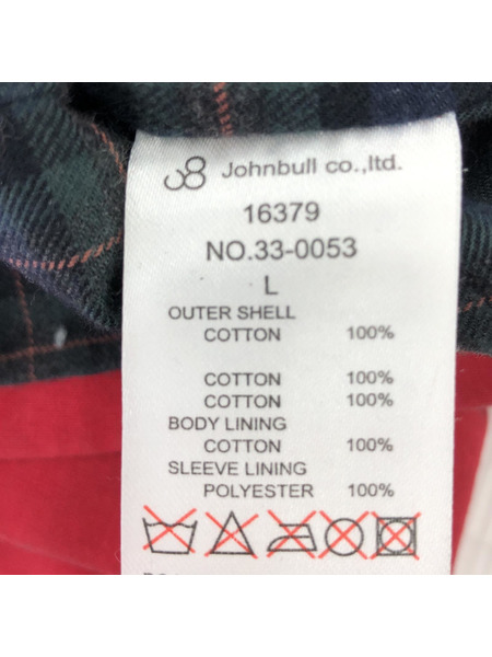 Johnbull/フード付ケ オイルドコットン ステンカラーコート 16379[値下]