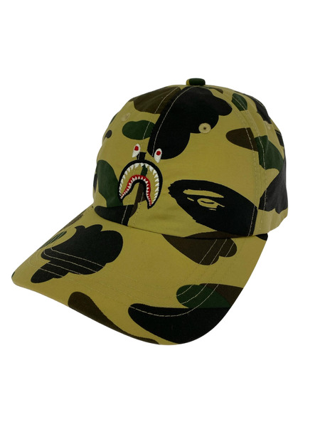 A BATHING APE キャップ 迷彩 キャップ カーキ