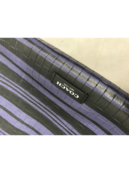 ハンドバッグ COACH ブリーカー エンボスド レザートートバッグ 30181