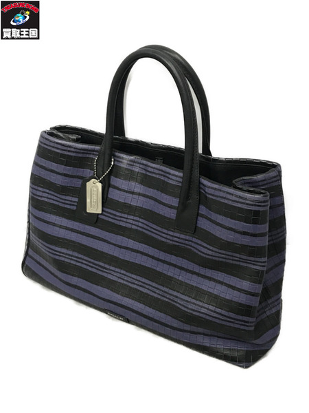 ハンドバッグ COACH ブリーカー エンボスド レザートートバッグ 30181