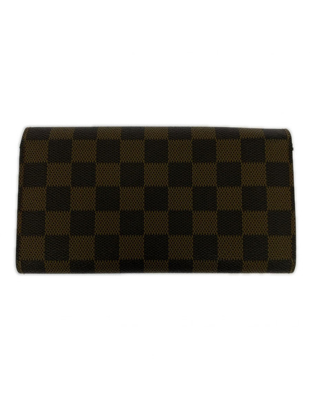 長財布 LV ポルトフォイユ サラ ダミエ エベヌ