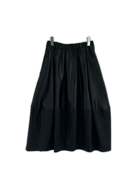 BLACK COMME des GARCONS ロングスカート 24SS バルーンスカート XS ブラック