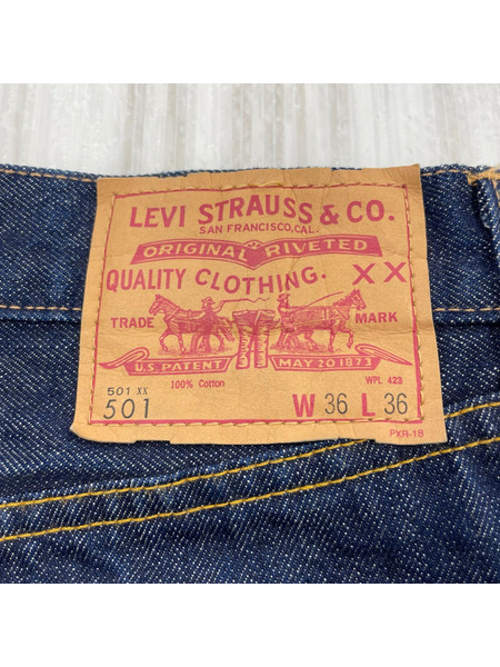 Levi's デニム・ジーンズ 66501-0008 501 ダブルネーム W36