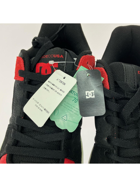 DC SHOES スニーカー MANTECA SE BLK RED (27.0)