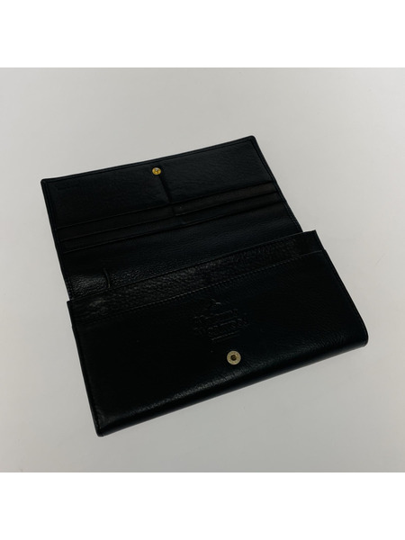 Vivienne Westwood 長財布 オーブ/レザー/黒
