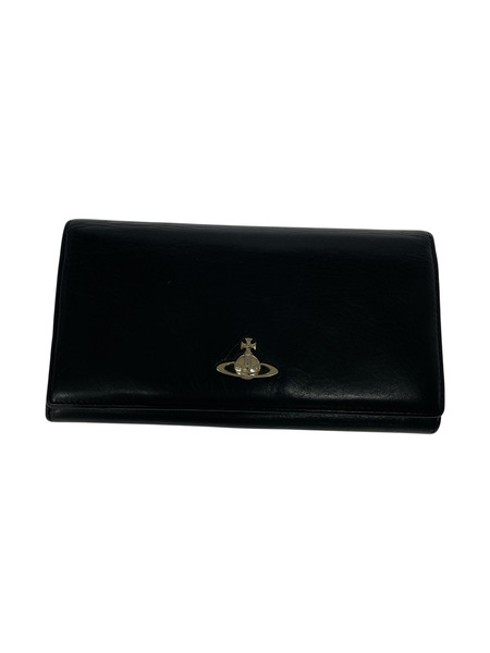 Vivienne Westwood 長財布 オーブ/レザー/黒