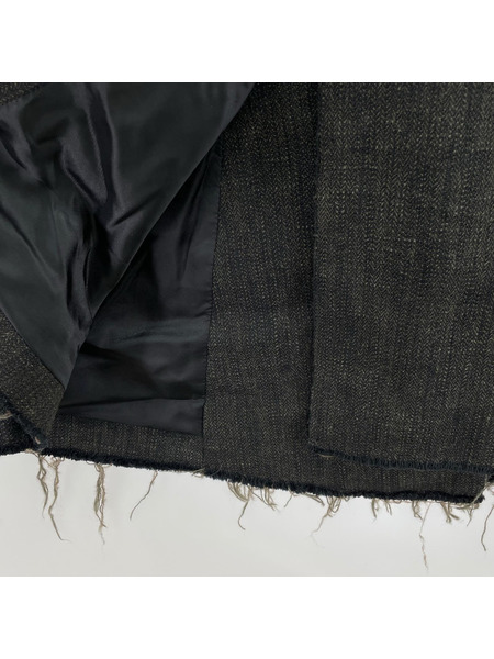 Acne Studios ジャケット オーバーサイズ カットオフ ジャケット XXS ブラウン
