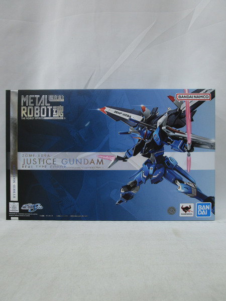 METAL ROBOT魂 ＜SIDE MS＞ジャスティスガンダム (リアルタイプカラー) ※未開封