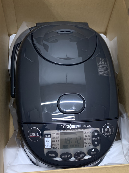 象印 IH炊飯ジャー 1.0L （5.5合炊き） ブラック 外箱開封・未使用品 ZOJIRUSHI 極め炊き 炊飯器 豪熱沸とうIH 