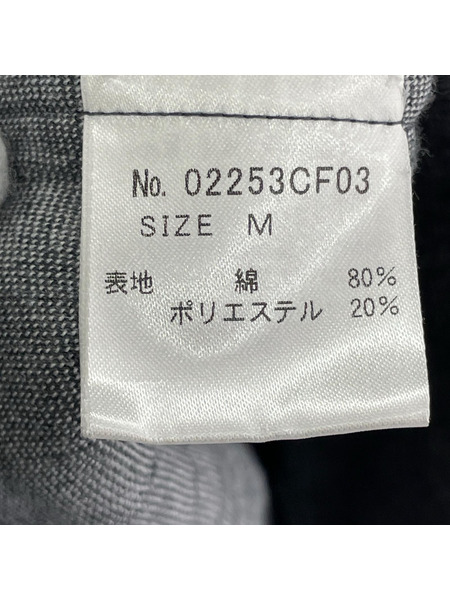 HYSTERIC GLAMOUR ソノ他 SPEAK NO EVILワッペン パーカー GRY (M)