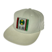 キャップ CROSS COLOURS メッシュキャップ 白