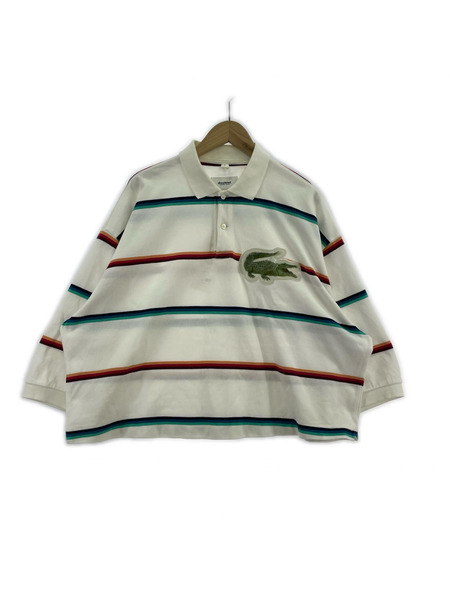 doublet ポロシャツ 3D PATCH OVERSIZED POLO SHIRT (M)