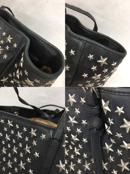 トートバッグ JIMMY CHOO スタースタッズ