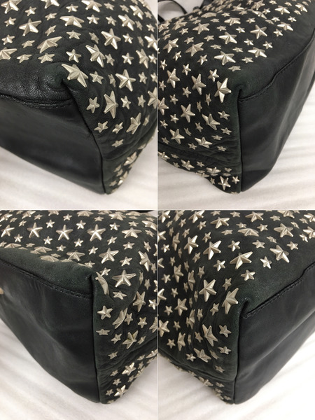 トートバッグ JIMMY CHOO スタースタッズ