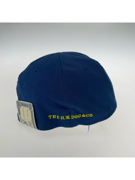 THE H.W.DOG＆CO 刺繍キャップ 青