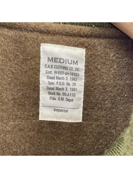 OLD・VINTAGE ジャケット タンカースジャケット (M) カーキ