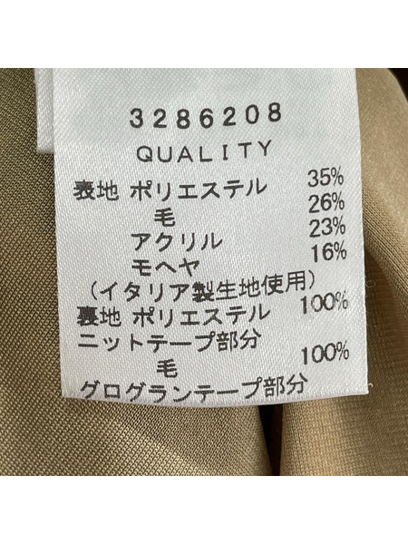 LANVIN en Bleu ジャケット ウール size38 ブラウン