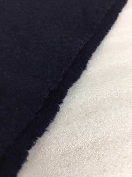 HERMES　ラグ衣料その他 カシミヤ マフラー ネイビー