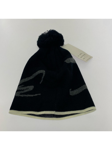 FUTURA LABORATORIES ボンボンニット帽 黒