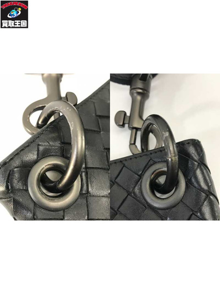 Bottega Venetta ショルダーバッグ イントレチャート 黒