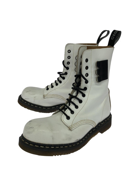 GEORGE COX 10ホールブーツ ホワイト (26.0)[値下]