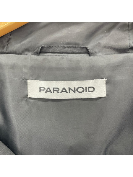 PARANOID ブルゾン・ジャンパー 24SS Gather Mountain Parka (L) ブラック[値下]